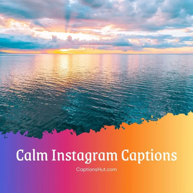 200+ calm Instagram captions with emojis, Copy-Paste