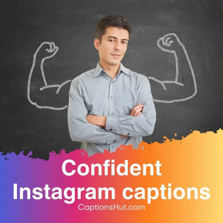 200+ confident Instagram captions with emojis, Copy-Paste