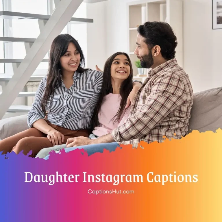 200+ daughter Instagram captions with emojis, Copy-Paste
