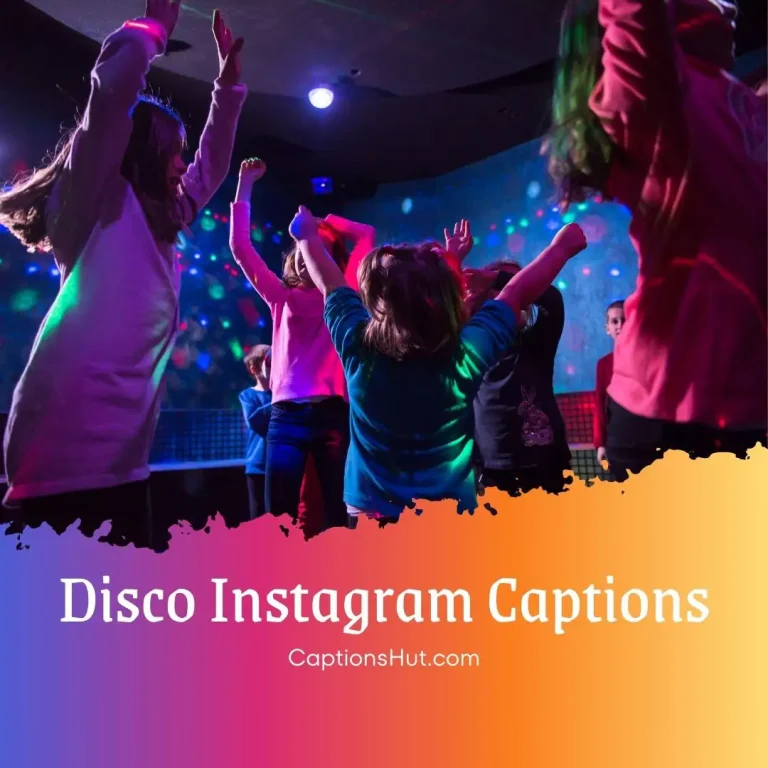 180+ disco Instagram captions with emojis, Copy-Paste