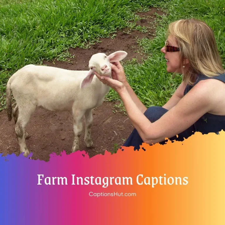175+ farm Instagram captions with emojis, Copy-Paste