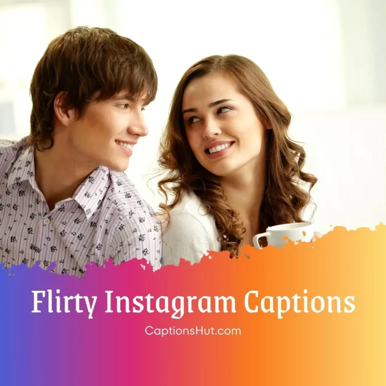 280+ flirty Instagram captions with emojis, Copy-Paste
