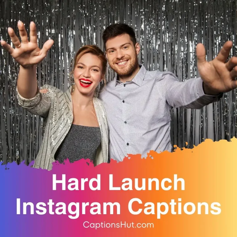 200+ Hard Launch Instagram Captions With Emojis, Copy-Paste