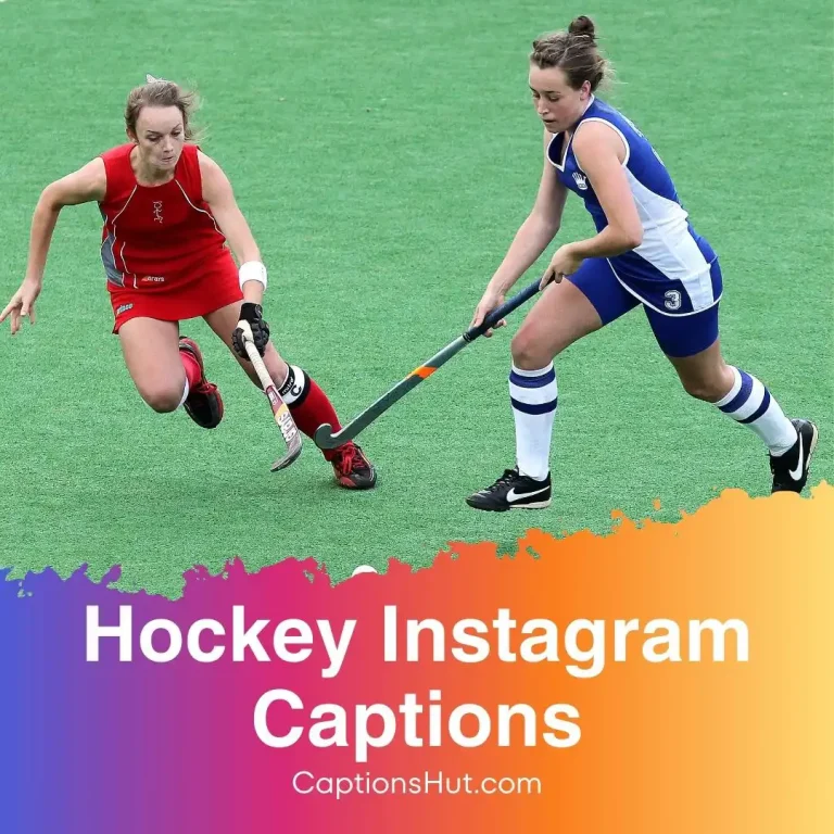 180+ hockey Instagram captions with emojis, Copy-Paste