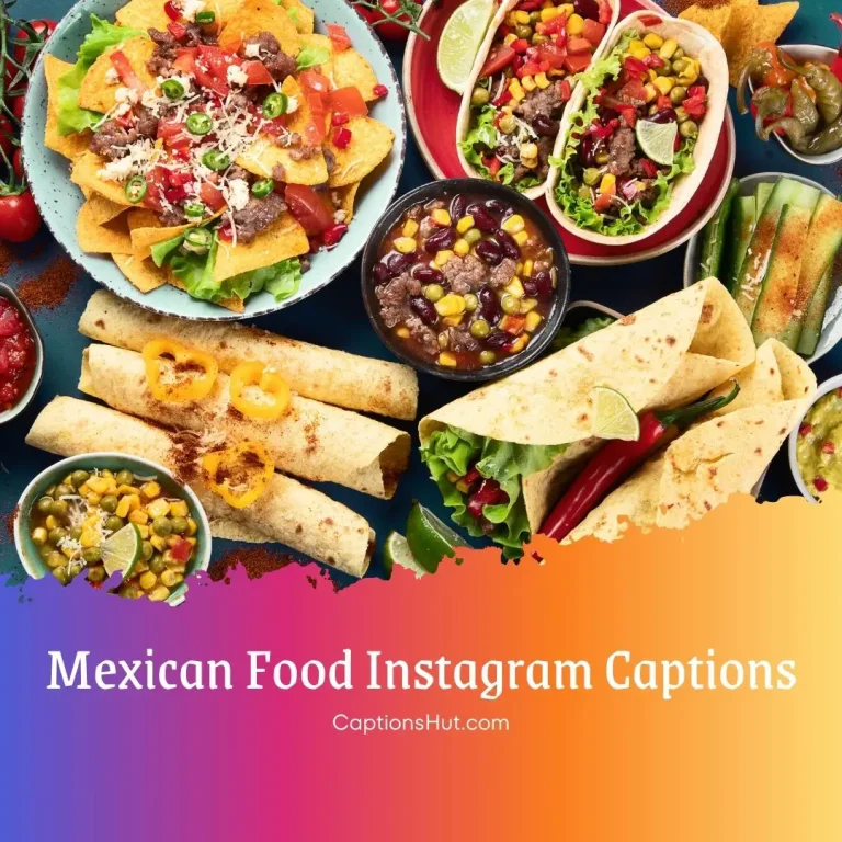 150+ mexican food Instagram captions with emoji, Copy-Paste