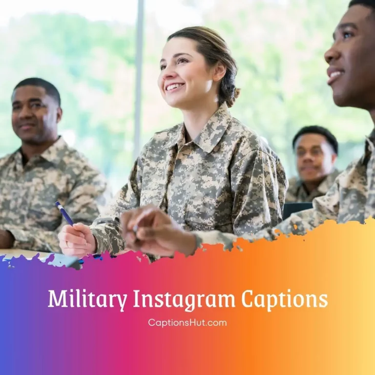 200+ military Instagram captions with emojis, Copy-Paste