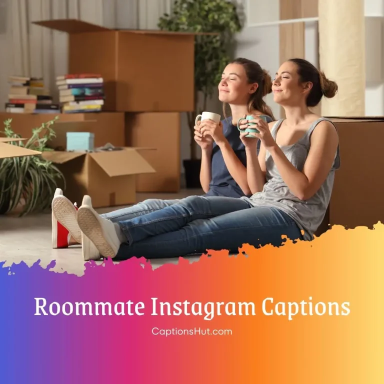 200+ roommate Instagram captions with emojis, Copy-Paste