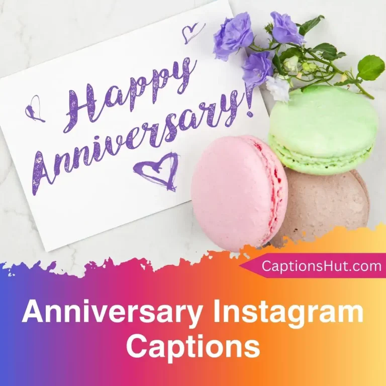225+ anniversary Instagram captions with emojis, Copy-Paste