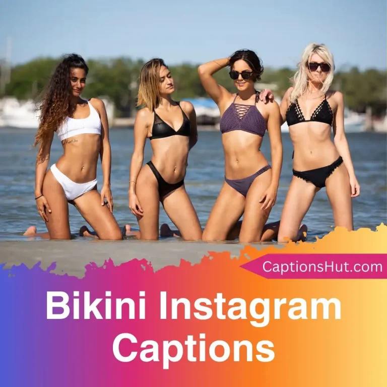 250+ bikini Instagram captions with emojis, Copy-Paste