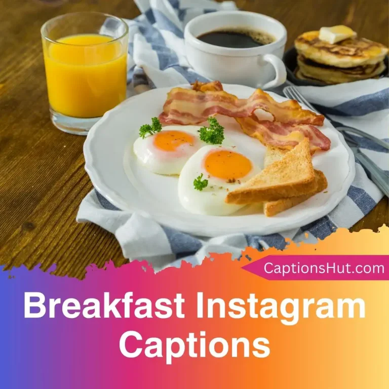 200+ breakfast Instagram captions with emojis, Copy-Paste
