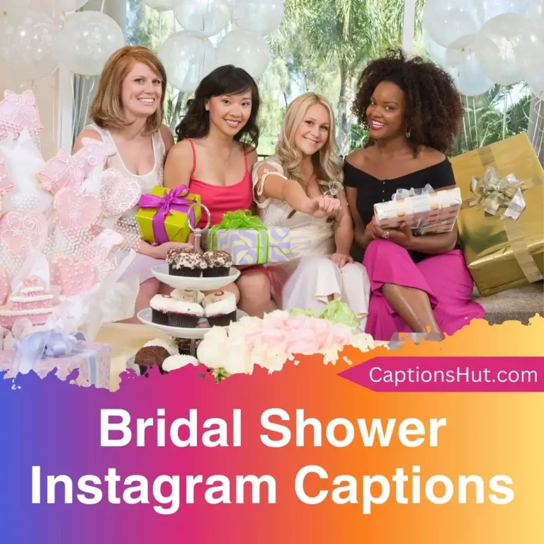 200+ Bridal Shower Instagram Captions With Emojis, Copy-Paste