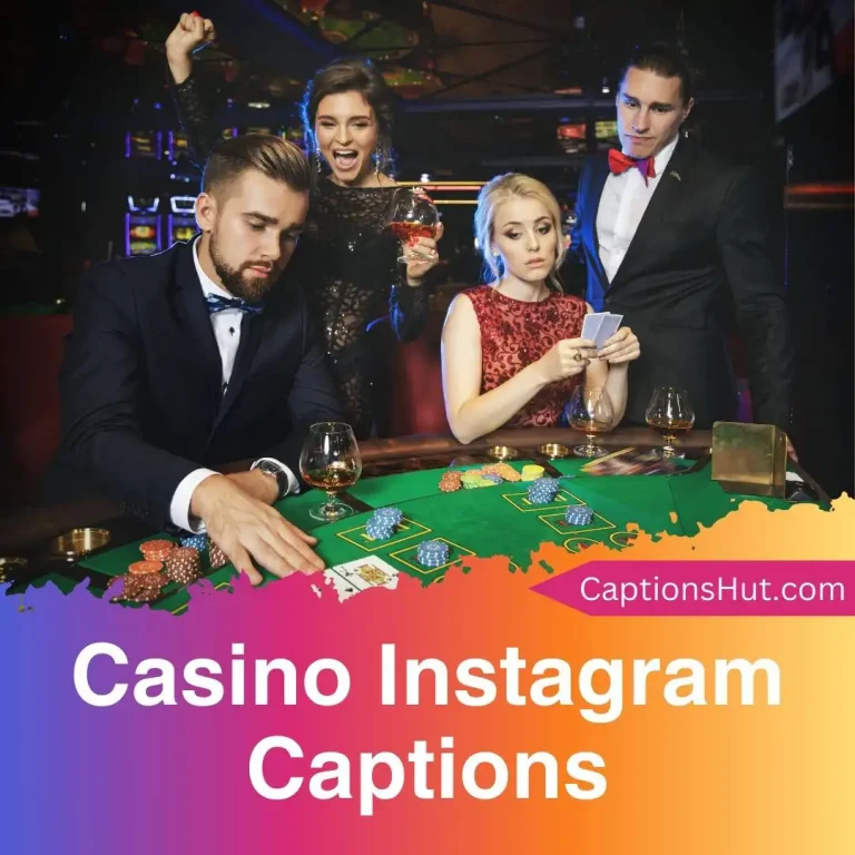 150+ casino Instagram captions with emojis, Copy-Paste
