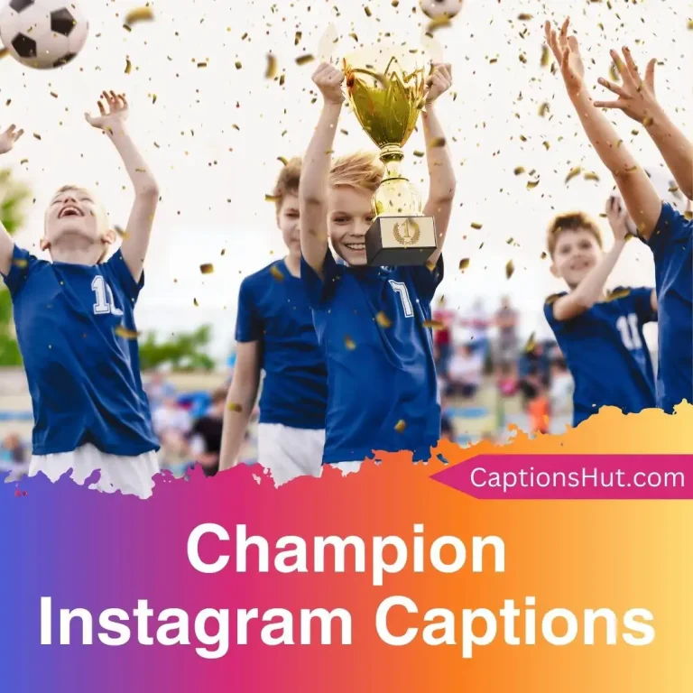 150+ champion Instagram captions with emojis, Copy-Paste