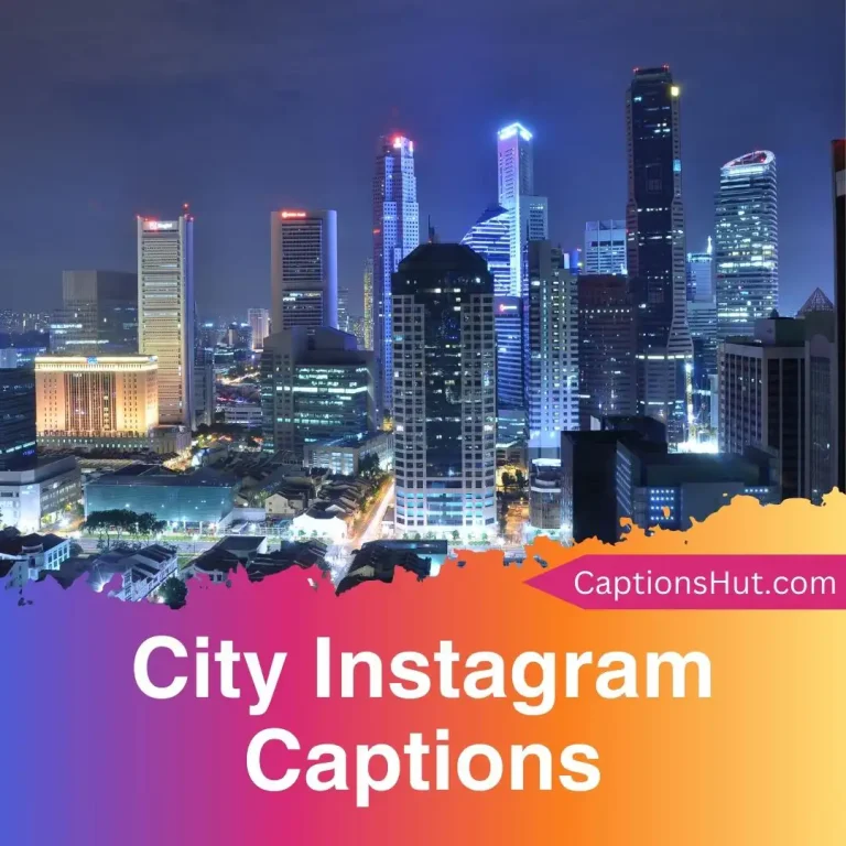 150+ City Instagram Captions With Emojis, Copy-Paste