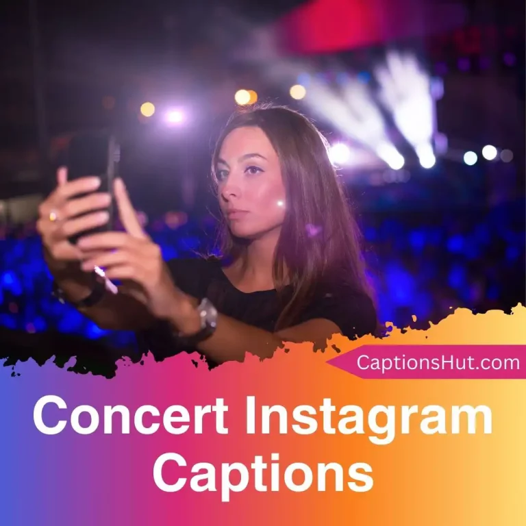 250+ concert Instagram captions with emojis, Copy-Paste