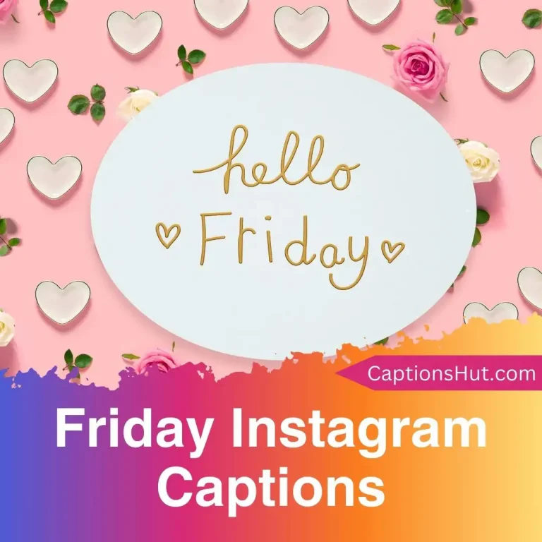 300+ Friday Instagram captions with emojis, Copy-Paste