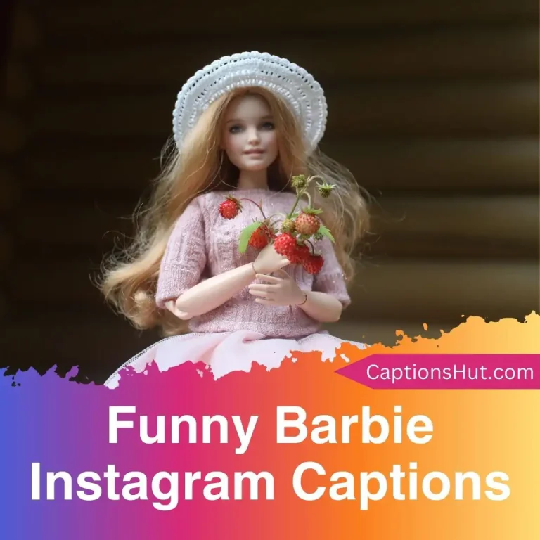 150+ Funny Barbie Instagram Captions With Emojis, Copy-Paste