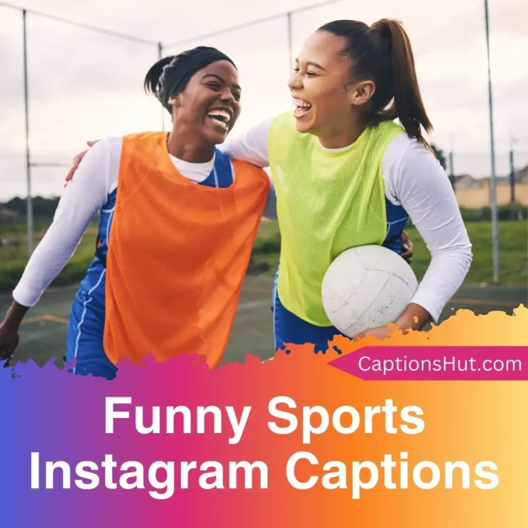 150+ Funny Sports Instagram Captions With Emojis, Copy-Paste