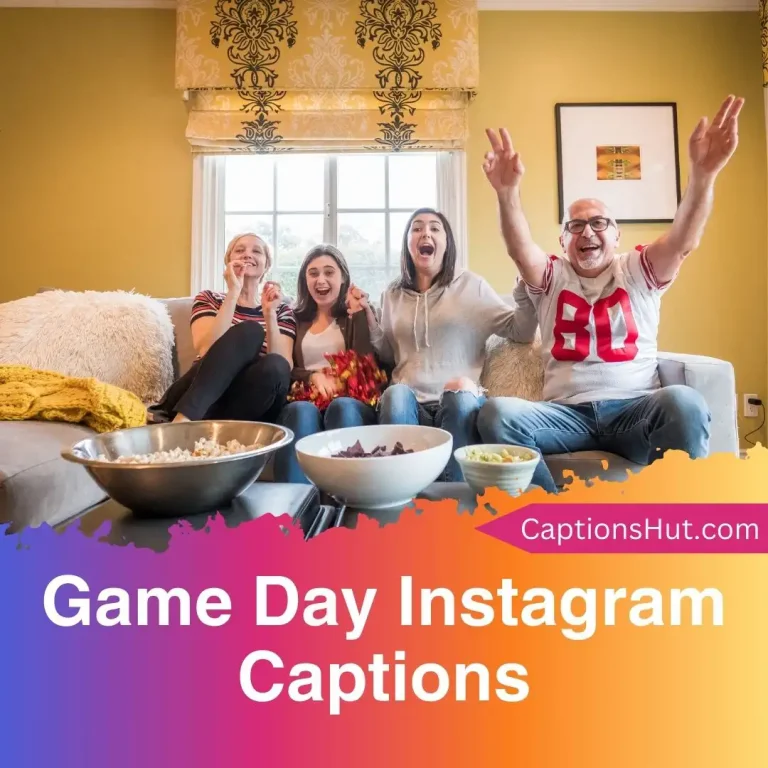 101 Game Day Instagram Captions with Emojis, Copy-Paste