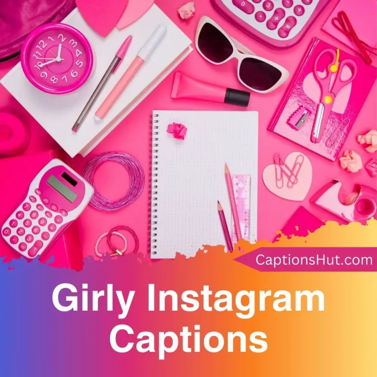 150+ girly Instagram captions with emojis, Copy-Paste