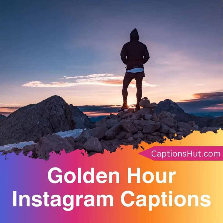 200+ golden hour Instagram captions with emojis, Copy-Paste