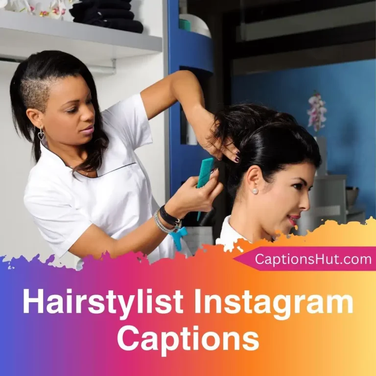 280+ hairstylist Instagram captions with emojis, Copy-Paste