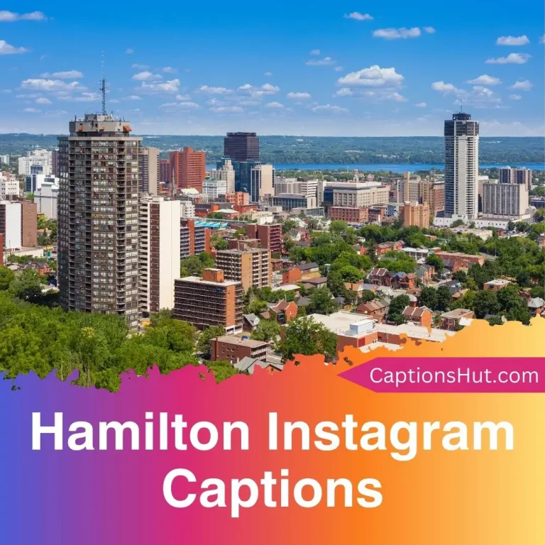 200+ Hamilton Instagram Captions With Emojis, Copy-Paste