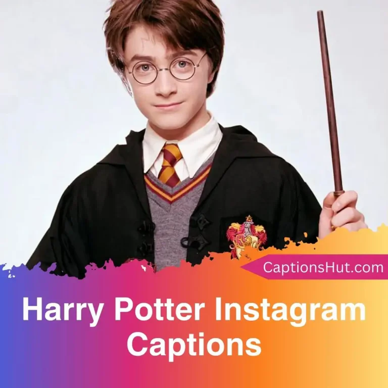 270+ Harry Potter Instagram captions with emojis, Copy-Paste