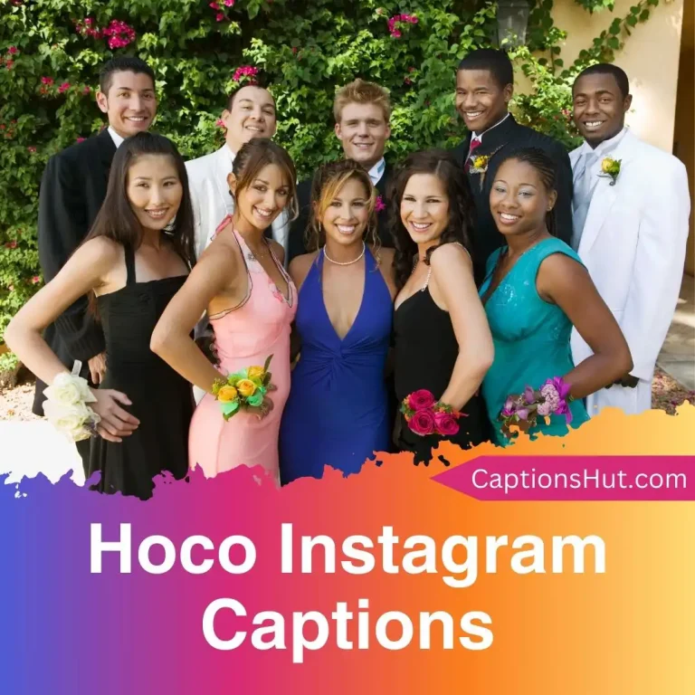 250+ Hoco Instagram captions with emojis, Copy-Paste