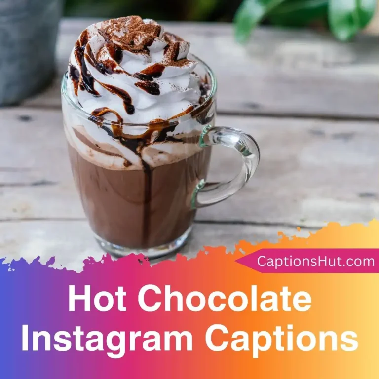 200+ Hot Chocolate Instagram Captions With Emojis, Copy-Paste