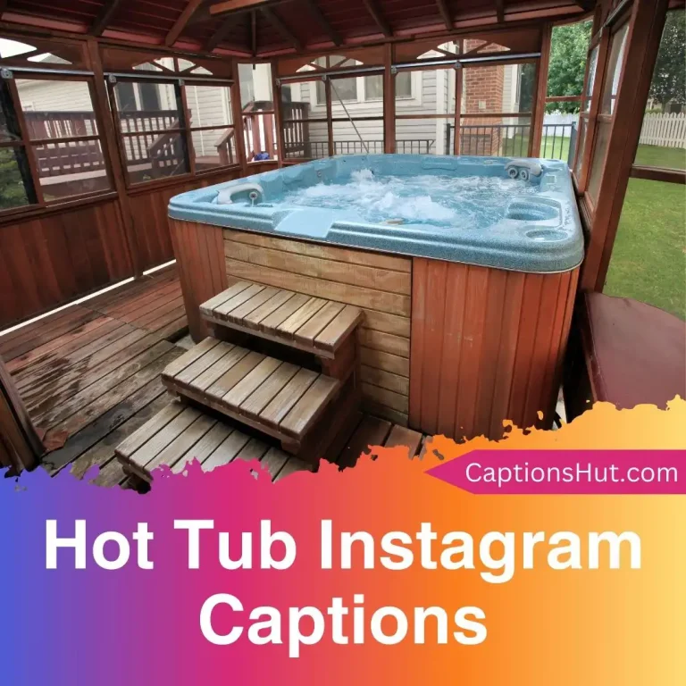 150+ Hot Tub Instagram Captions With Emojis, Copy-Paste