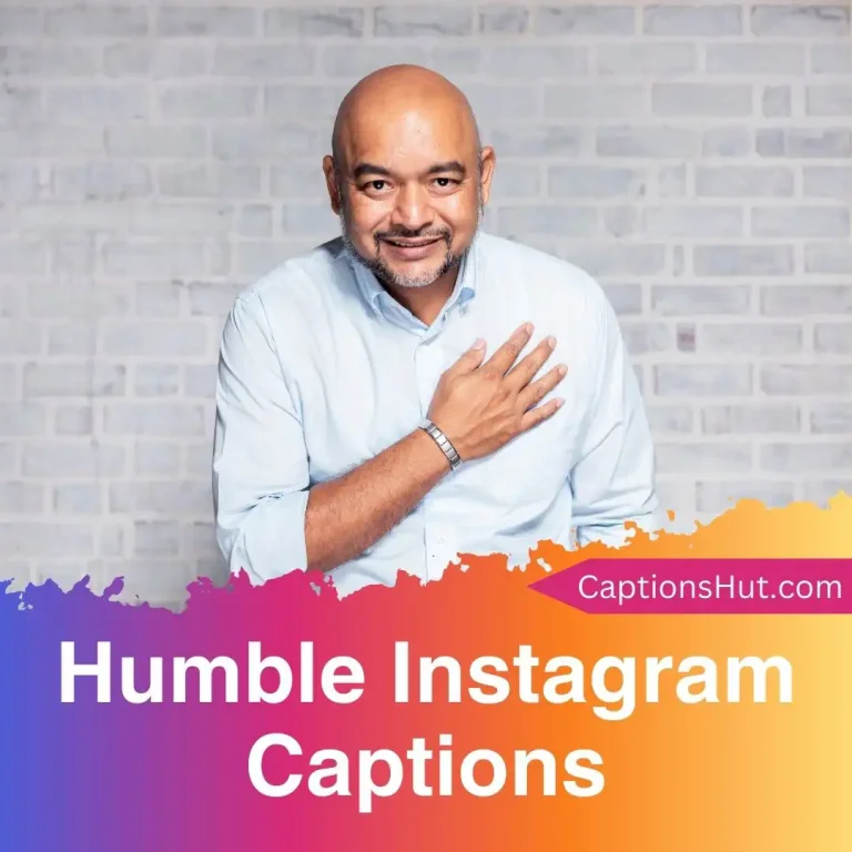 290+ humble Instagram captions with emojis, Copy-Paste