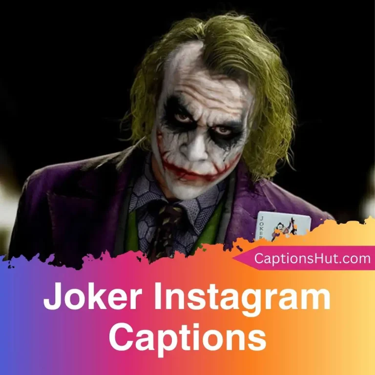 150+ Joker Instagram Captions With Emojis, Copy-Paste