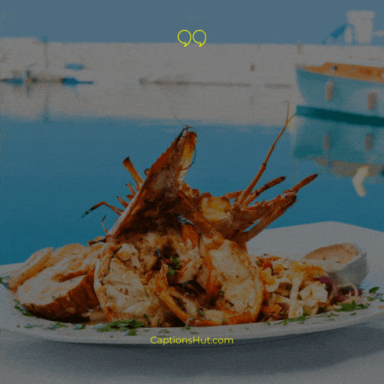 Lobster Instagram Captions image 6