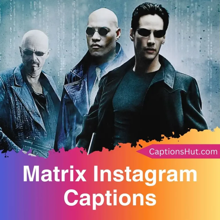 101 matrix instagram captions with emojis, Copy-Paste