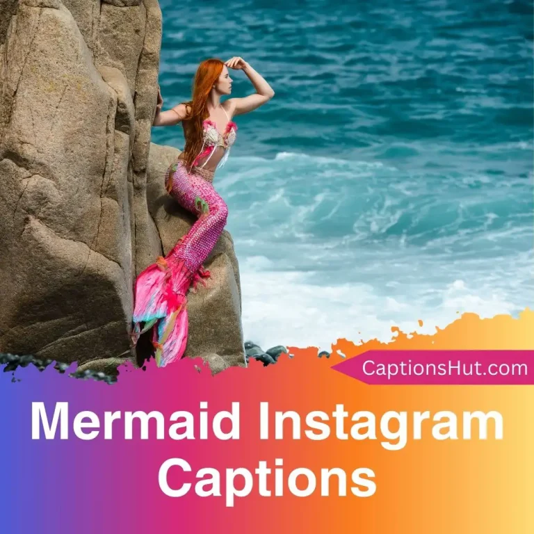 150+ Mermaid Instagram Captions With Emojis, Copy-Paste