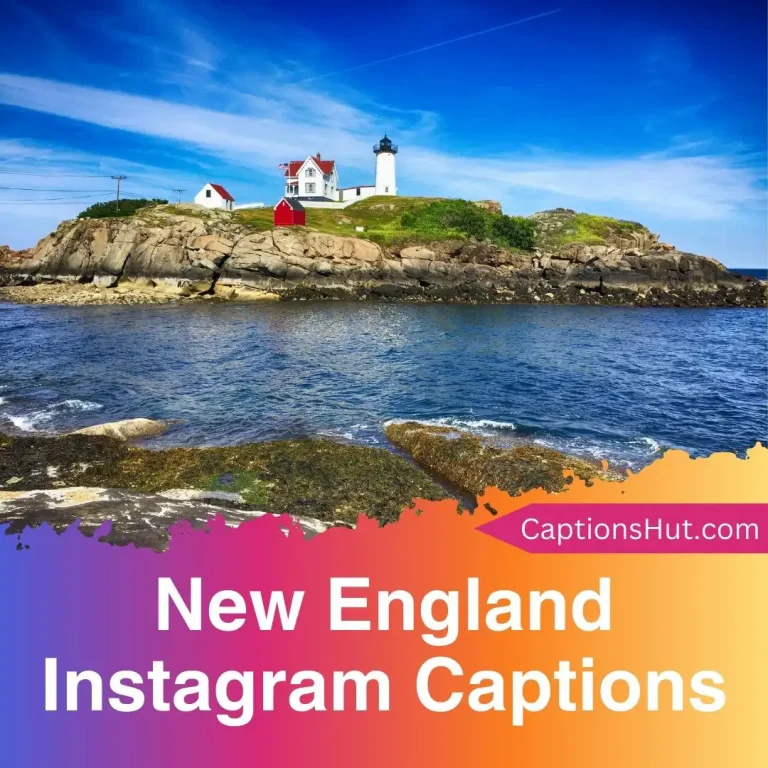 200+ New England Instagram Captions With Emojis, Copy-Paste