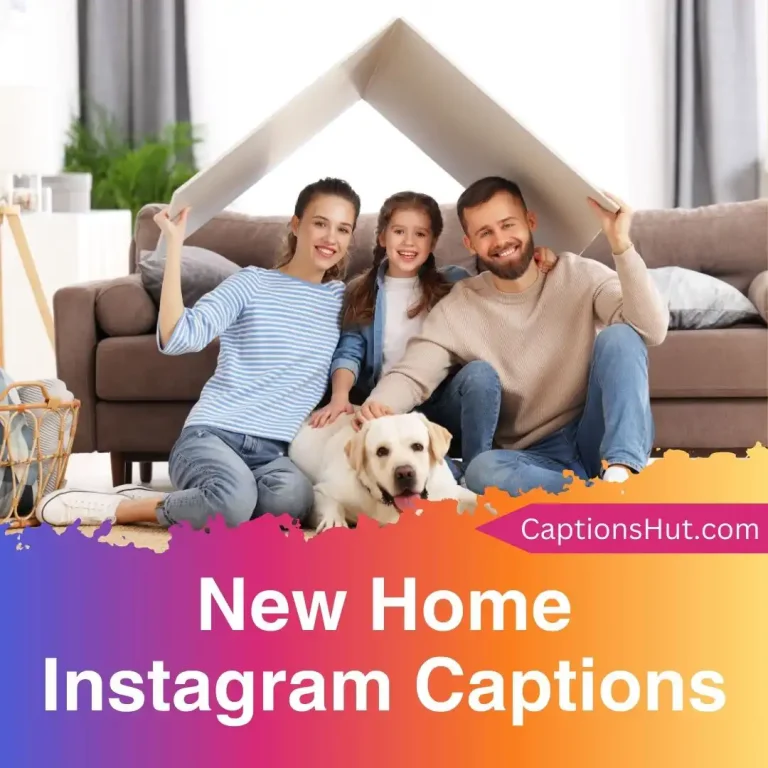 150+ New Home Instagram Captions With Emojis, Copy-Paste