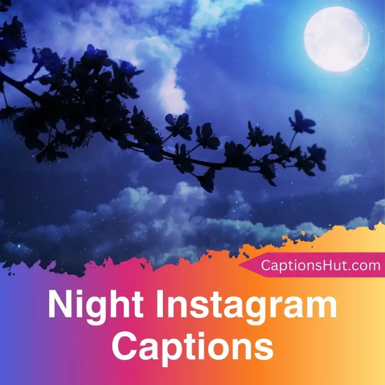 250+ Night Instagram Captions With Emojis, Copy-Paste