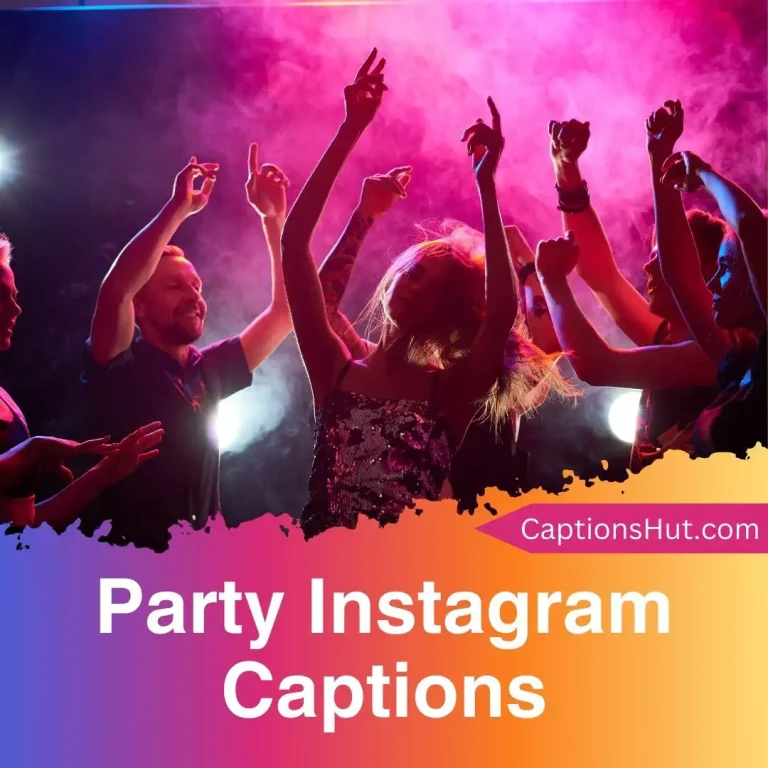 240+ party Instagram captions with emojis, Copy-Paste