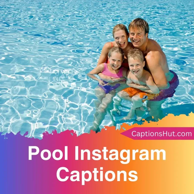 300+ pool Instagram captions with emojis, Copy-Paste