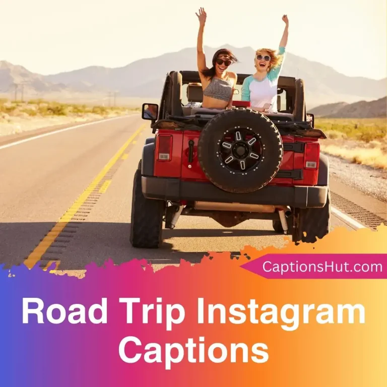 250+ road trip Instagram captions with emojis, Copy-Paste