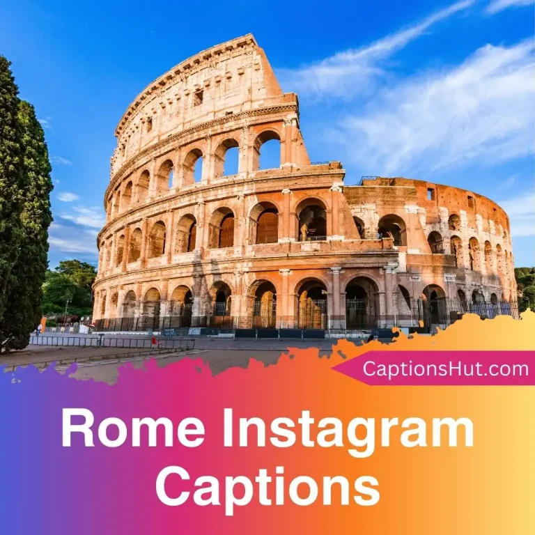 150+ Rome Instagram Captions With Emojis, Copy-Paste