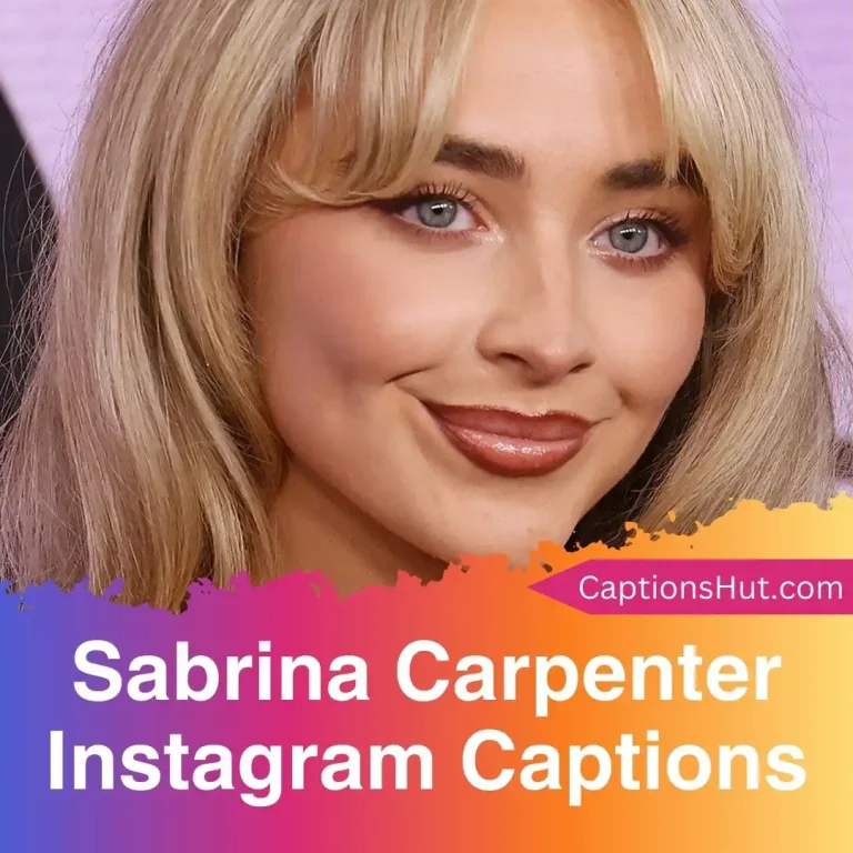 101 sabrina carpenter instagram captions with emojis, Copy-Paste