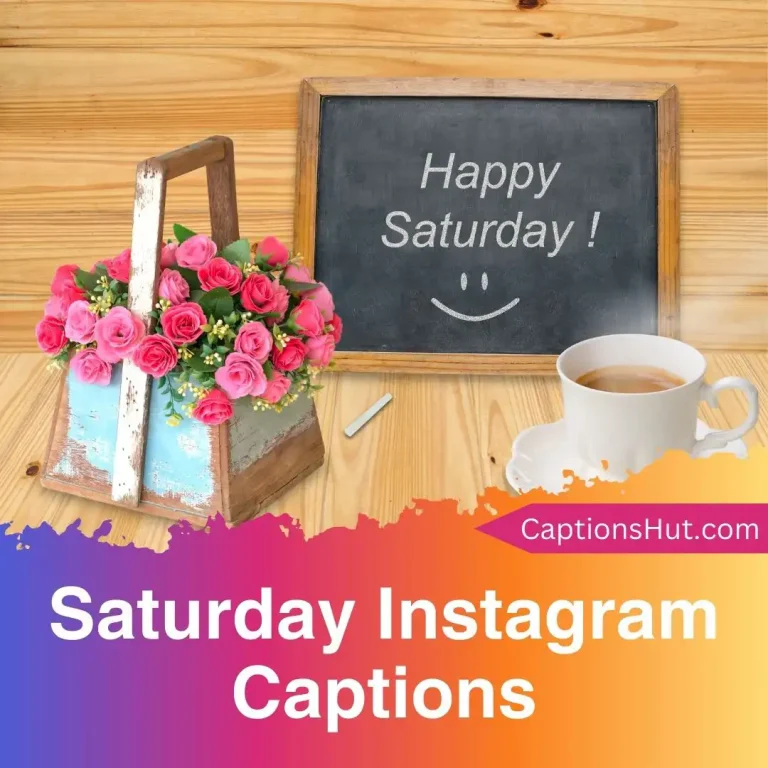 250+ saturday instagram captions with emojis, Copy-Paste