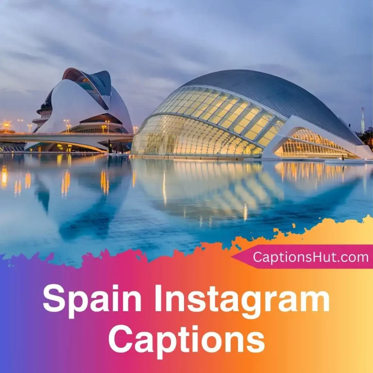 250+ Spain Instagram Captions With Emojis, Copy-Paste