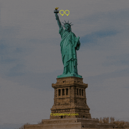 Statue of Liberty Instagram Captions image 6