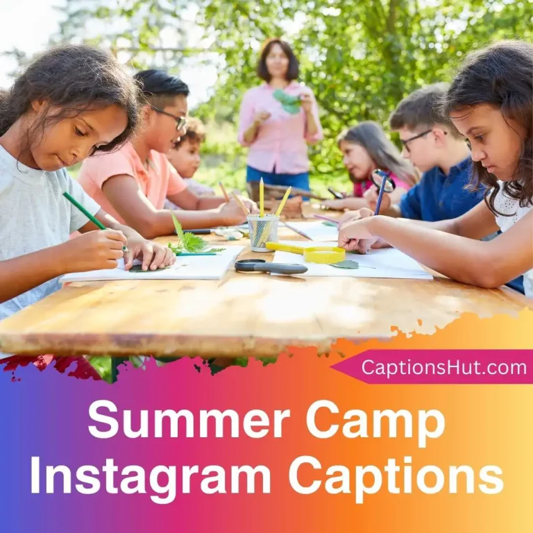 150+ summer camp Instagram captions with emojis, Copy-Paste