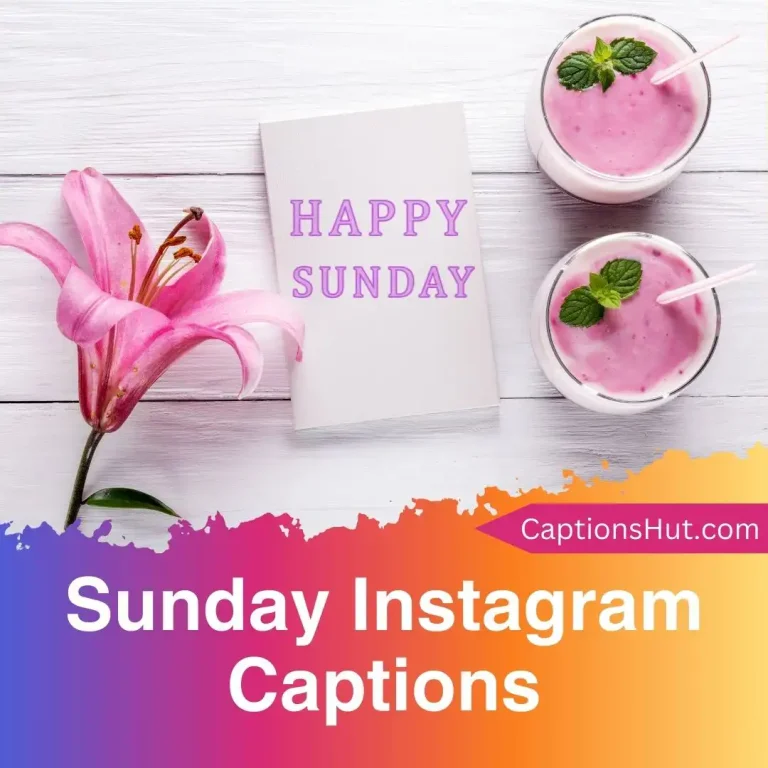 200+ sunday instagram captions with emojis, Copy-Paste