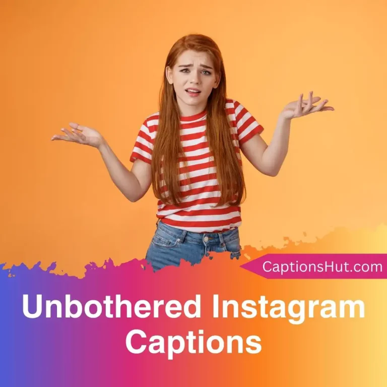 200+ unbothered Instagram captions with emojis, Copy-Paste